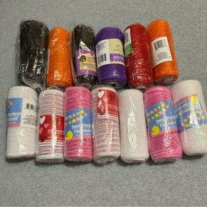 Deco Mesh Lot crafts